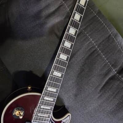 Epiphone Jerry Cantrell "Wino" Les Paul Custom 2022 - Present - Wine Red image 2