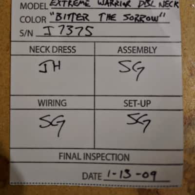 (Video Demo) Jackson USA Custom Shop Pablo Masterbuilt Double Neck 6 & 7 2009 Custom Graphic image 23