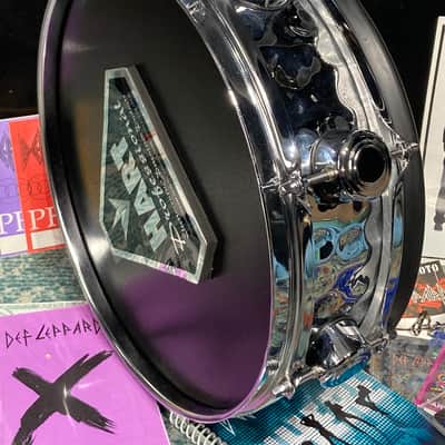 Hart Dynamics - Rick Allen's Def Leppard, 13" Trigger Pad (RA #2074)  With AUTOGRAPHED HEAD!! 2000s - Hammered Chrome image 9
