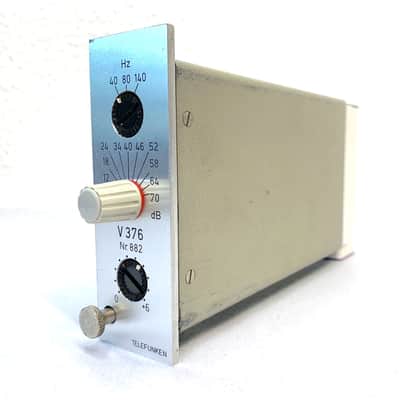 TAB TELEFUNKEN V376 Mic Pre, V76 successor, discrete design, fully recapped, great condition, XLR socket box, full plug and play image 3
