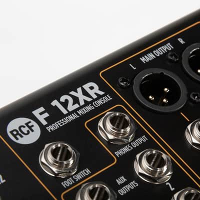 RCF F 12XR 12-Channel Mixing Console With Multi-FX DSP & Recording image 8