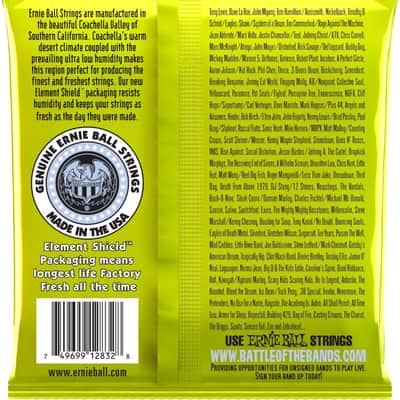 Ernie Ball 2832 Regular Slinky Nickel 4-String Bass Guitar Strings, 50-105 Long Scale image 4