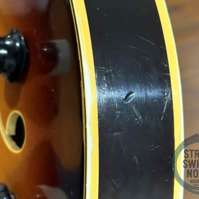 Yamaha SA50, Hollow Body Guitar, Sunburst, 1967, Made in Japan image 16