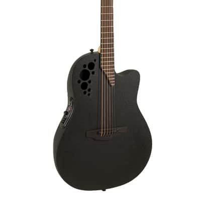 Ovation 1868TX-5 Pro Series Elite TX Super Shallow Solid A-Grade Sitka-Spruce Top Maple Neck 6-String Acoustic-Electric Guitar w/Gig Bag image 3