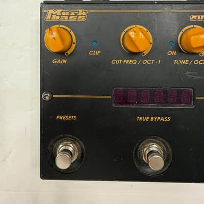 MarkBass Super Synth Synthesizer Octaver Mark Bass Guitar Effect Pedal + PSU image 2