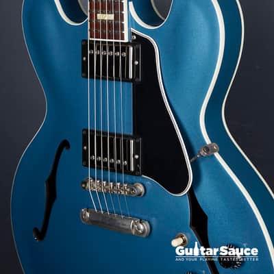 Gibson ES-335 Pelham Blue Block Inlays (Cod. 884UG) VIDEO 2015 image 8