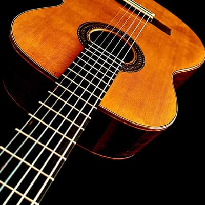 Nahum Herrera Lattice Concert Guitar 2024-Cedar/Ancient Dark Cocobolo image 13