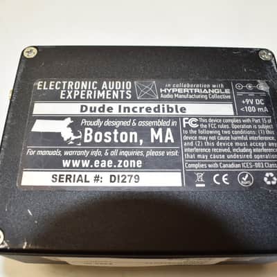 Electronic Audio Experiments Dude Incredible V2 Guitar Effects Pedal image 3