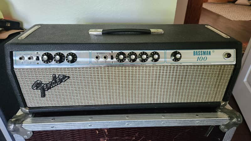 1972 Fender Bassman 100 Head image 1