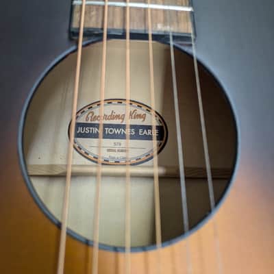 Recording King RPS-JTE-T Justin Townes Earle Single O Acoustic Guitar - B-Stock image 2