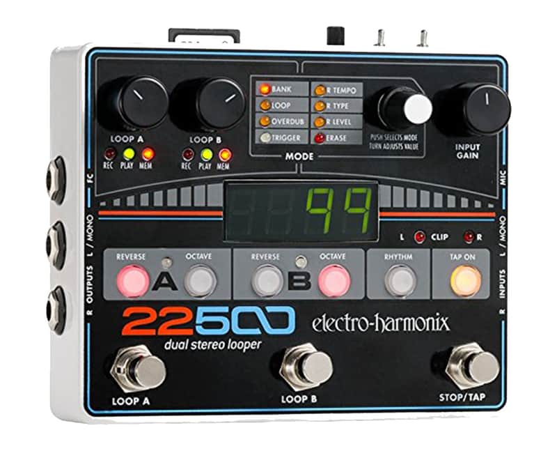 Electro-Harmonix 22500 Looper Dual Stereo Looper Pedal - Open Box image 1