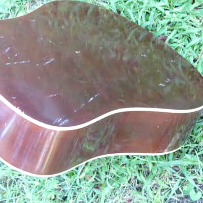 Kay  kay  6100 x braced spruce top acoustic project  1950's natural image 10