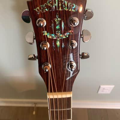 2003 Washburn WD-46S Rarewood Natural image 4