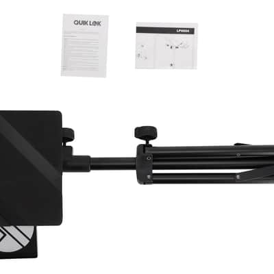 QuikLok LPH-004 Adjustable Laptop Tripod Stand w/Tilt+Pullout Mouse Tray image 9
