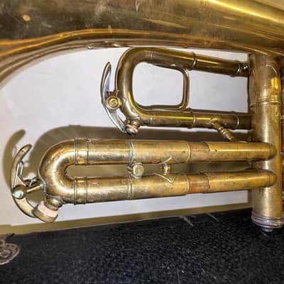 CG Conn Perfected Wonder Cornet 1907 W/ Original Case PLAYER image 6