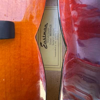 Eastman MD515-CS F-Style Mandolin 2010s - Sunburst image 4