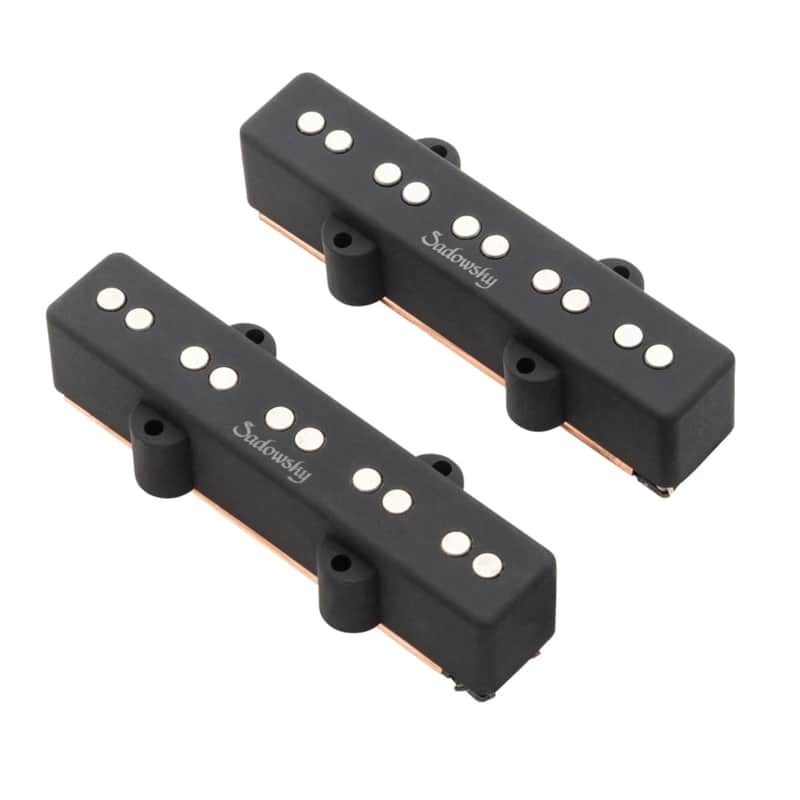 Sadowsky 5 String Stacked Coil Jazz Bass Pickup Set - Wide / American Standard (4.1" Bridge & 3.96" Neck) image 1