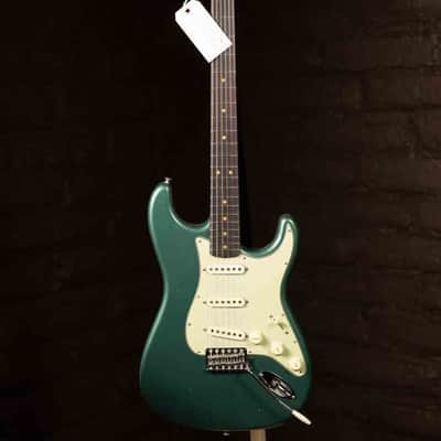 Fender Custom Shop Limited Edition '63 Stratocaster Journeyman Relic w/ Closet Classic Hardware - Aged Sherwood Green Metallic image 1