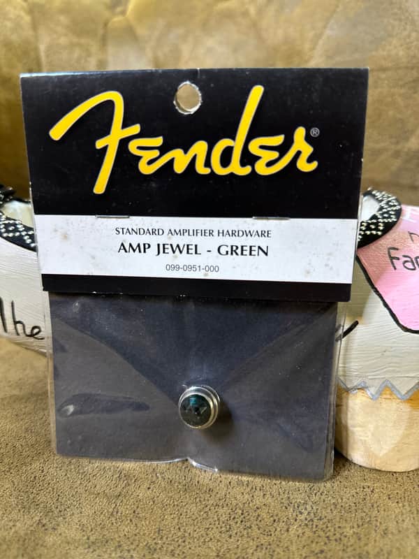 Fender AMP JEWELL Standard Amplifier Hardware ( P.N. 099-0951-000) Green image 1