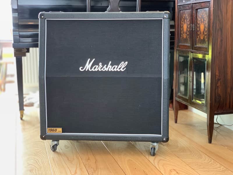 Marshall 1960A 4x12 Slant Cabinet Black 2008 image 1