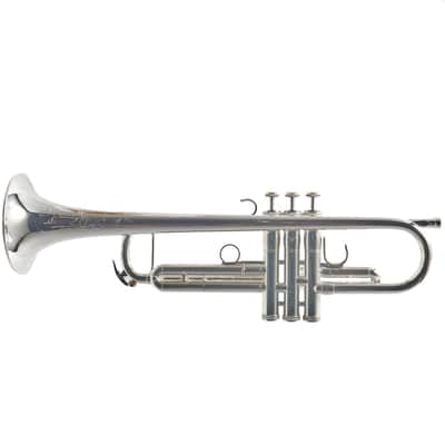 S.E. Shires Q10RS Q-Series Professional Bb Trumpet in Silver Plate SN Q33774 image 5