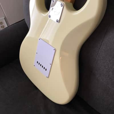 Priced Dirt Cheap! P90 Loaded Custom SX Strat W/ Fender SRV Neck Radius & Clapton Classic Vibe image 7
