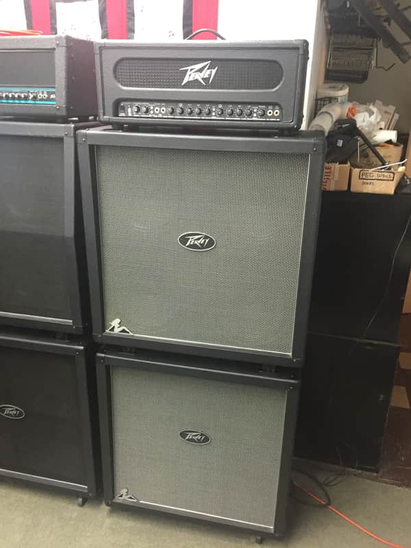 Peavey Transtube Supreme Amp & 2 Triple XXX 412 Speaker Stereo