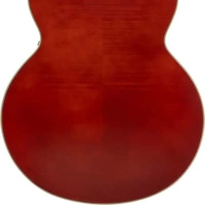 D'Angelico Excel EXL-1 Hollowbody Electric Guitar - Walnut Stain Limited Rare (already changed) image 6