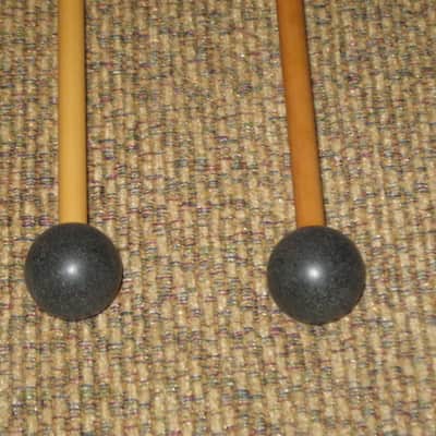 ONE pair new old stock (with packaging) Innovative Percussion James Ross IP906 BRILLIANT XYLOPHONE / GLOCKENSPIEL / BELL Mallets, 1 and 1/8" Black Round Ball (head), Rattan Handle -- BRILLIANT for bright cutting tone, sound, response (from 2019) image 13