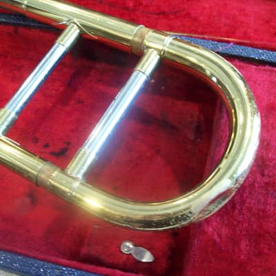 Bundy Vintage trombone made by Selmer in the USA  brass 1960 image 7
