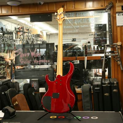 Ibanez BTB400QM - 2003 - Transparent Red - Made in Korea image 8