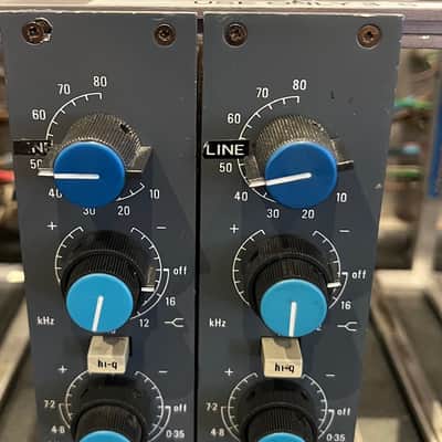 Pair of Neve 31102 Mic / Line Input Modules with 4-Band EQ image 3
