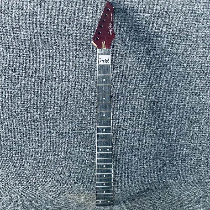 Red Harley Benton Guitar Maple Neck, Rosewood Fingerboard 24 Frets image 1