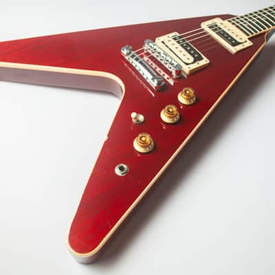 Gibson Flying V Trad Pro 2011 - Trans Cherry Apex Predator image 7