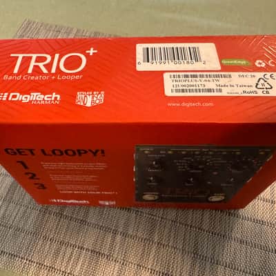 DigiTech TRIO Plus Band Creator + Looper 2010s - Black image 6