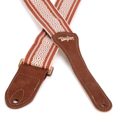 Taylor 614ce Builder's Edition Acoustic-electric Guitar - Wild Honey Burst  Bundle with Taylor Jacquard Cotton 2" Guitar Strap - White/Brown... (4 Items) image 3
