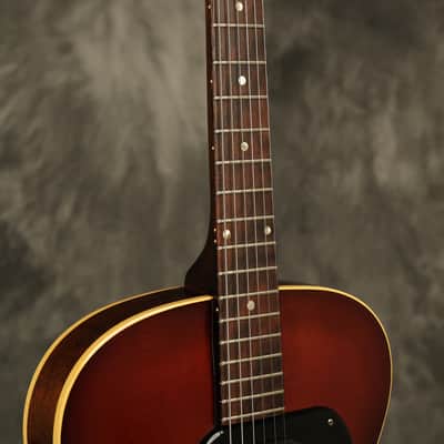 all original 1965 Gibson ES-120T Sunburst wide nut width image 13
