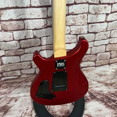 PRS CE 24-08 Swamp Ash 2024 - Satin Red Apple Metallic image 10