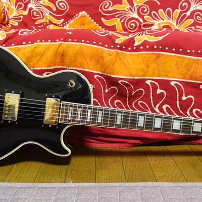【Final Price!】 1985 Greco EGC 68-50 Black beauty Les paul single cut custom Mint collection Japan Vintage fujigen MIJ image 2