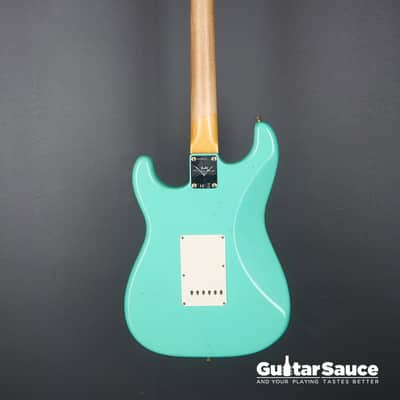 Fender Custom Shop 59 Stratocaster Rosewood Journeyman Super Faded Aged 2025 - Sea Foam Green (Cod.1926NG) image 12
