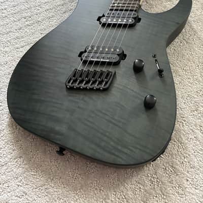 ESP LTD M-1000 Multi-Scale 2020 - Present - See Thru Black Satin image 2