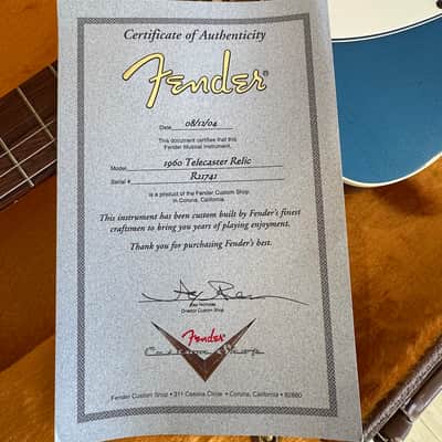 Fender Telecaster 1960 - Relic, Lake Placid Blue image 19