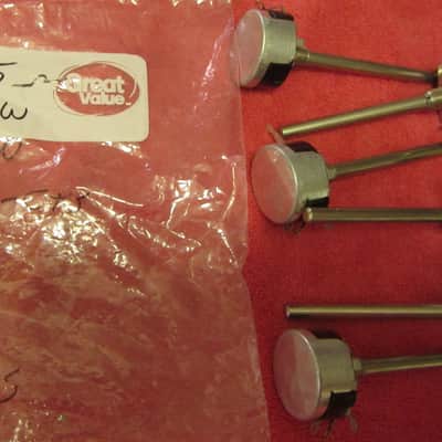 Unknown Lot of 6 NOS potentiometers 1990's image 1