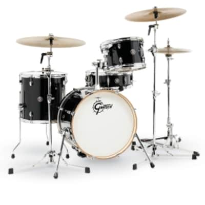 Gretsch Catalina Club 4 Piece Shell Pack (18/12/14/14SN) Piano Black image 1