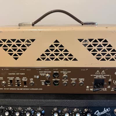 Carvin Legacy 3 Model VL300 Steve Vai Signature 3-Channel 100-Watt Guitar Amp Head 2012 - 2017 - Brown with Tan Top image 4