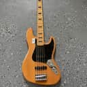 Squier Jazz bass 5 string guitar by fender.