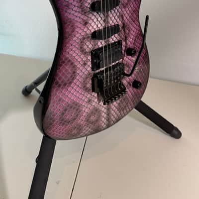 B.C. Rich ST-III USA Snake Skin Neck Thru Body image 3