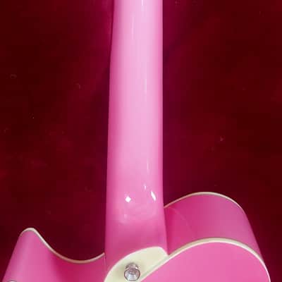 Daisy Rock 6260 Acoustic Guitar Pink 3/4 scale image 15
