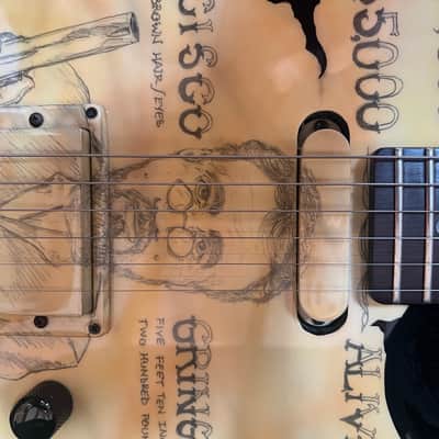 1988 Jackson Strat - Grover Jackson Wanted Poster, NAMM Guitar image 12
