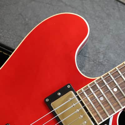 Minty! 2019 Heritage H-535 Semi-Hollow Electric Guitar Figured Cherry + OHSC image 4